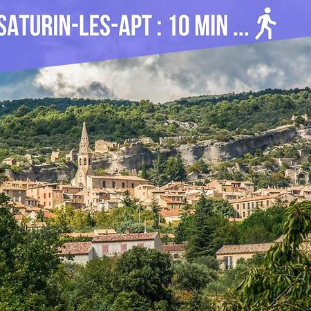 Villa Piscine Chauffee, 5Min Du Village Et Climatisation Saint-Saturnin-les-Apt Exterior photo